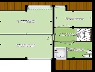 Foto van de Appartement gelegen aan de Rembrandtpark in Waalwijk