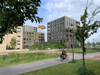 Foto van de Appartement gelegen aan de Ien Daleslaan in Woerden