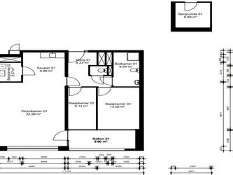 Foto van de Appartement gelegen aan de Donkweg in Venray