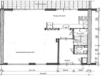 Foto van de Appartement gelegen aan de Noortberghmoeren in Breda