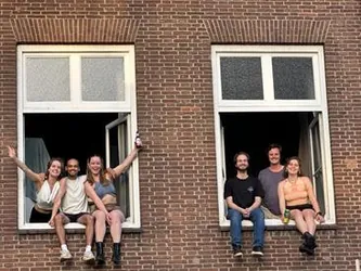 Foto van de Kamer gelegen aan de Markt in Wageningen