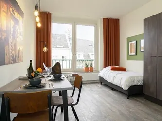 Foto van de Studio gelegen aan de Kesselskade in Maastricht