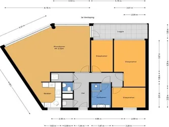 Foto van de Appartement gelegen aan de Meerzichtlaan in Zoetermeer