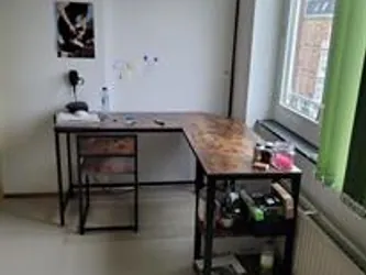 Foto van de Kamer gelegen aan de Eerste Helmersstraat in Amsterdam