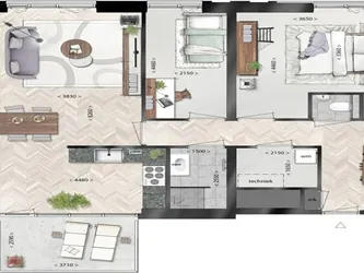 Foto van de Appartement gelegen aan de Alfabetweg in Leiden