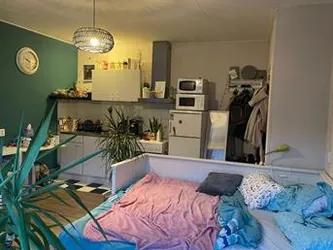 Foto van de Studio gelegen aan de Bleeklaan in Leeuwarden
