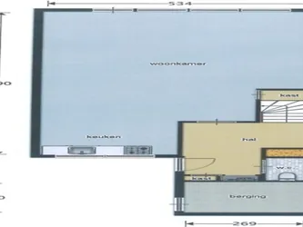 Foto van de Appartement gelegen aan de Zwanenveld in Nijmegen