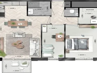 Foto van de Appartement gelegen aan de Alfabetweg in Leiden