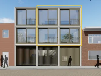 Foto van de Appartement gelegen aan de 1e Wijkstraat in Arnhem
