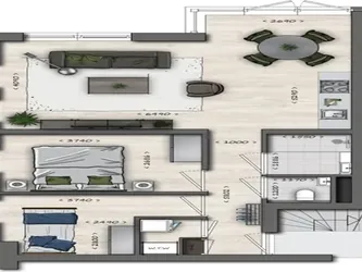Foto van de Appartement gelegen aan de Dorpstraat in Veldhoven
