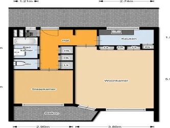 Foto van de Appartement gelegen aan de Espoortstraat in Enschede