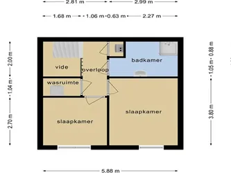 Foto van de Appartement gelegen aan de Age Piersstraat in Sneek