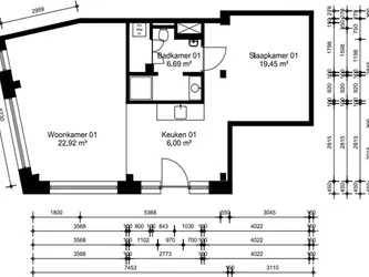 Foto van de Studio gelegen aan de Begijnenhofstraat in Weert