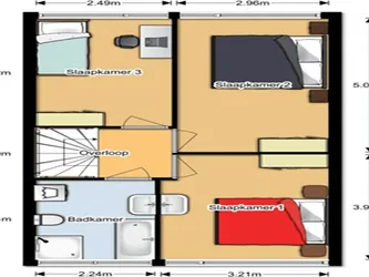 Foto van de Appartement gelegen aan de Vijfde Buitenpepers in Den Bosch
