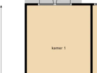 Foto van de Kamer gelegen aan de Dr. Hermansstraat in Den Bosch