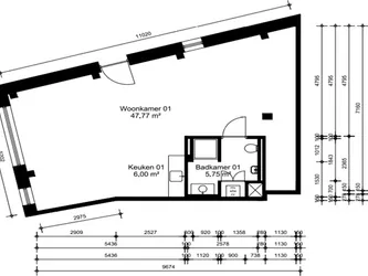 Foto van de Studio gelegen aan de Emmasingel in Weert
