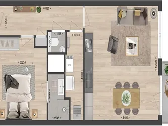 Foto van de Appartement gelegen aan de Stadhouderslaan in Zoeterwoude