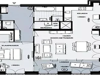Foto van de Appartement gelegen aan de Bellevuelaan in Haarlem