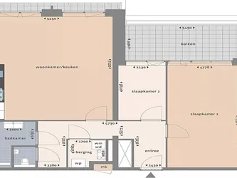 Foto van de Appartement gelegen aan de Amerikaweg in Haarlem