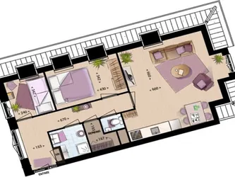 Foto van de Appartement gelegen aan de Kerklaan in Apeldoorn