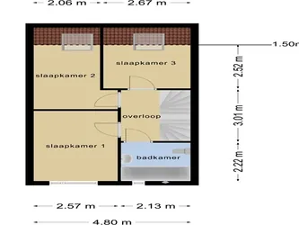 Foto van de Appartement gelegen aan de Bruinvis in Heerhugowaard