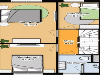 Foto van de Appartement gelegen aan de Jan van Goyenstraat in Dordrecht