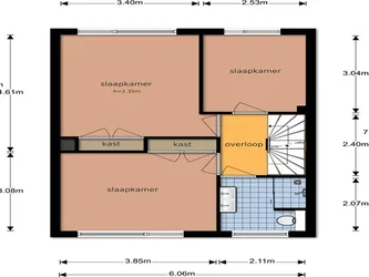 Foto van de Appartement gelegen aan de Justus van Effenstraat in Alkmaar