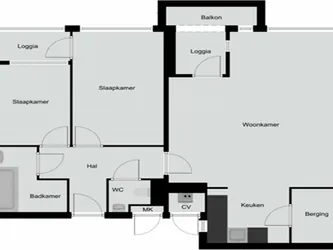 Foto van de Appartement gelegen aan de Jo Hansenstraat in Roermond