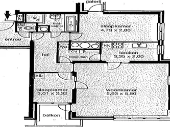 Foto van de Appartement gelegen aan de Belgiëlaan in Zoetermeer