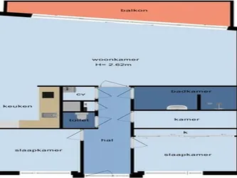 Foto van de Appartement gelegen aan de Ringweg-Kruiskamp in Amersfoort