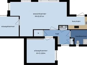 Foto van de Appartement gelegen aan de Bilderdijklaan in Amersfoort