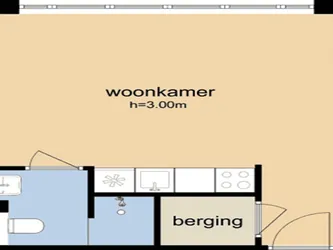 Foto van de Studio gelegen aan de Singravenlaan in Arnhem