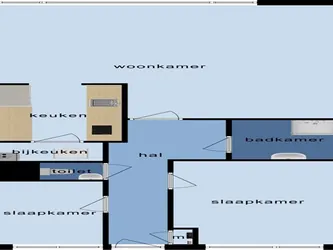 Foto van de Appartement gelegen aan de Kanaalstraat in Apeldoorn