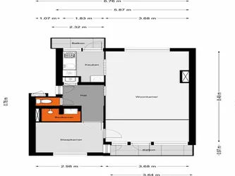 Foto van de Appartement gelegen aan de Peppelweg in Rotterdam