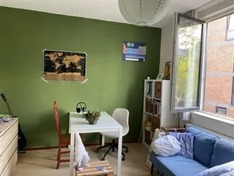 Foto van de Kamer gelegen aan de Oude Bennekomseweg in Wageningen