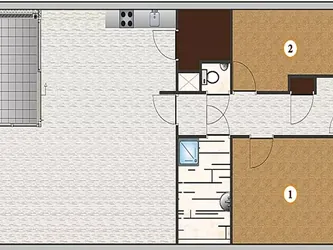 Foto van de Appartement gelegen aan de De Halte in Ede