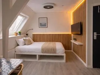 Foto van de Kamer gelegen aan de Haarlemmerstraat in Leiden