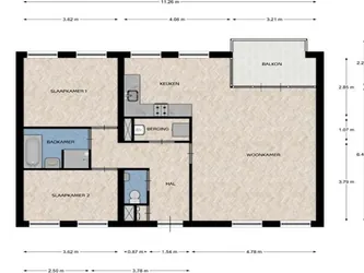 Foto van de Appartement gelegen aan de Julianastraat in Alphen aan den Rijn