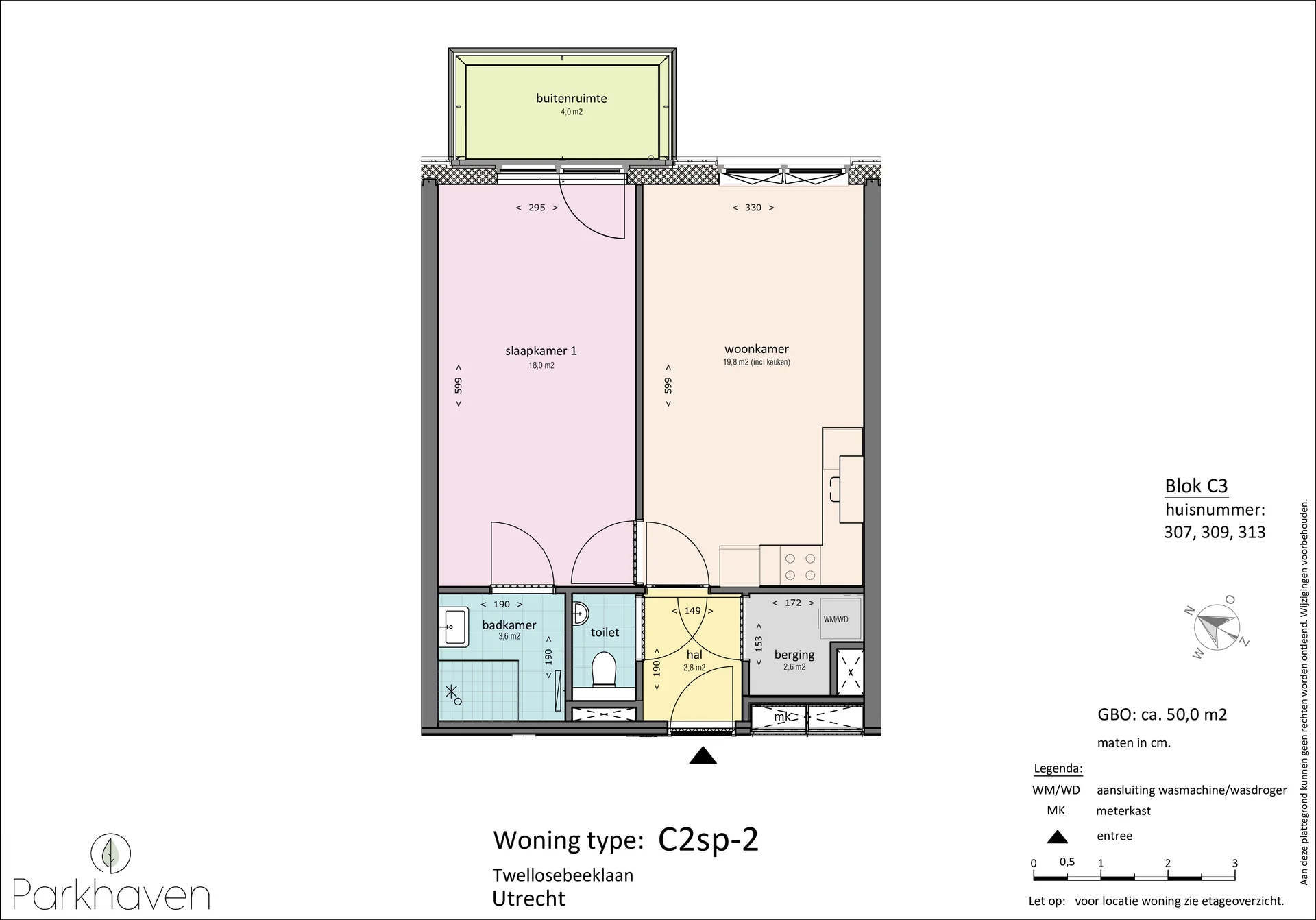 Foto van de Appartement gelegen aan de Twellosebeeklaan in Utrecht