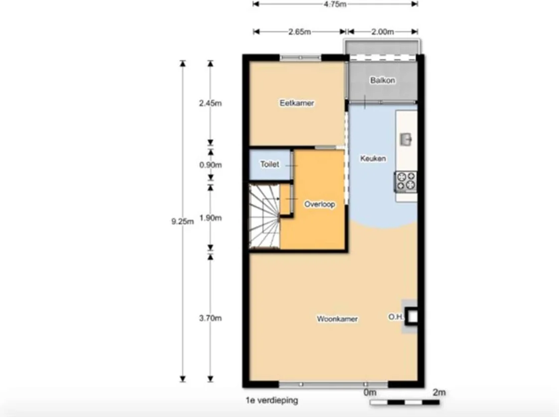 Foto van de Appartement gelegen aan de Willem van Beijerenlaan in Amstelveen