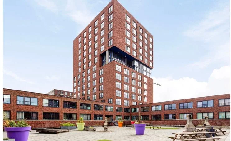 Foto van de Studio gelegen aan de Europaplein in Utrecht