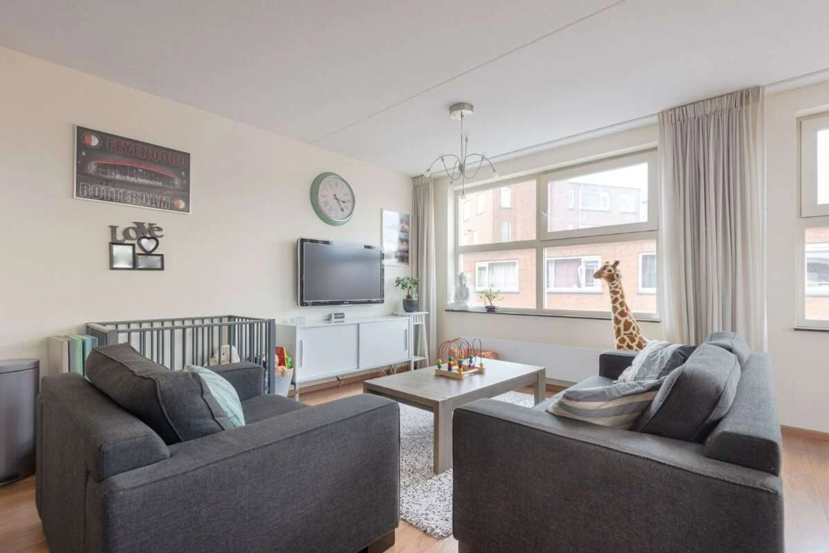 Foto van de Appartement gelegen aan de Ebenhaëzerstraat in Rotterdam