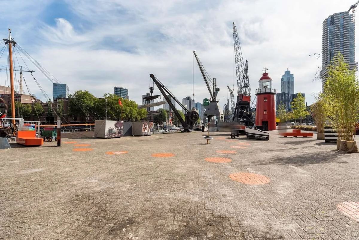 Foto van de Appartement gelegen aan de Blaak in Rotterdam