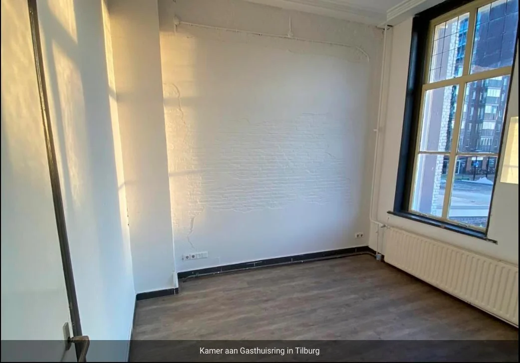 Foto van de Kamer gelegen aan de Gasthuisring in Tilburg