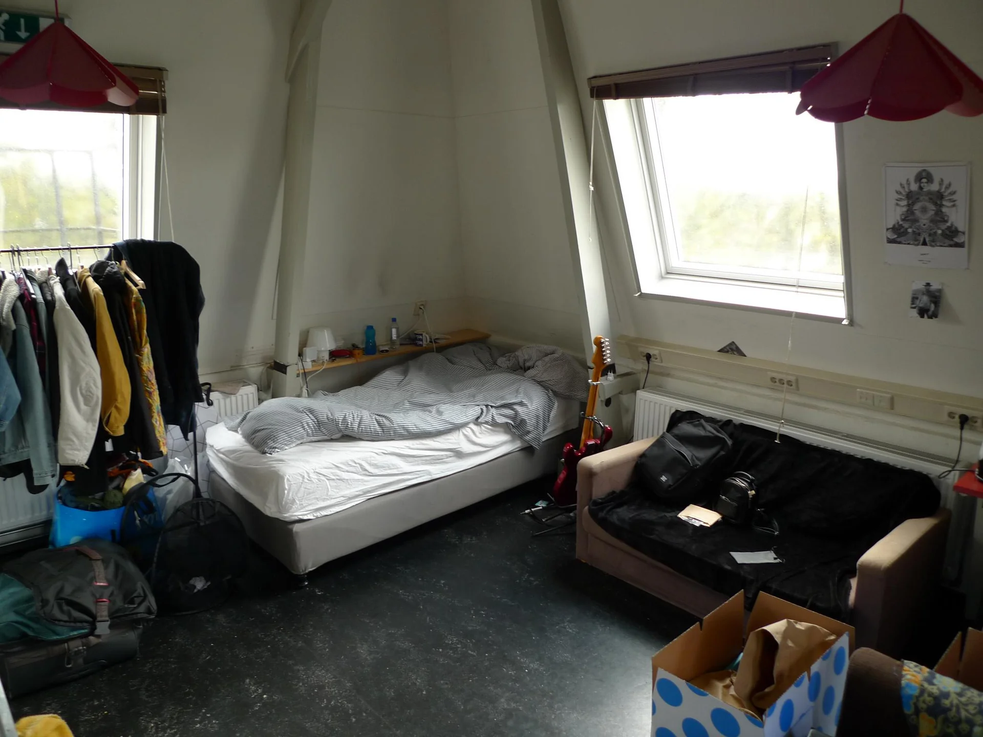 Foto van de Kamer gelegen aan de Zuiderpark in Groningen