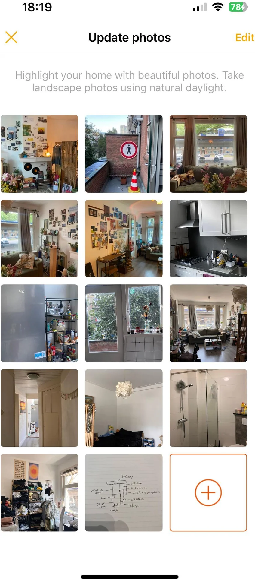 Foto van de Kamer gelegen aan de Mijnsherenlaan in Rotterdam