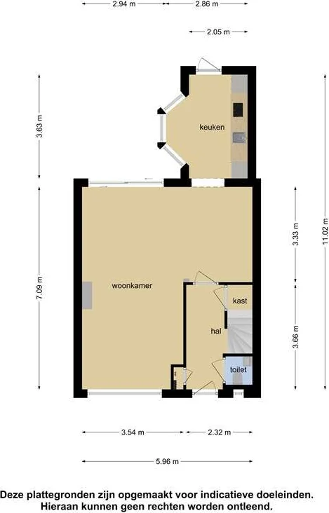 Foto van de Appartement gelegen aan de Kastanjelaan in Drunen