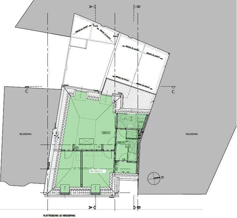 Foto van de Appartement gelegen aan de Kerkstraat in Wassenaar