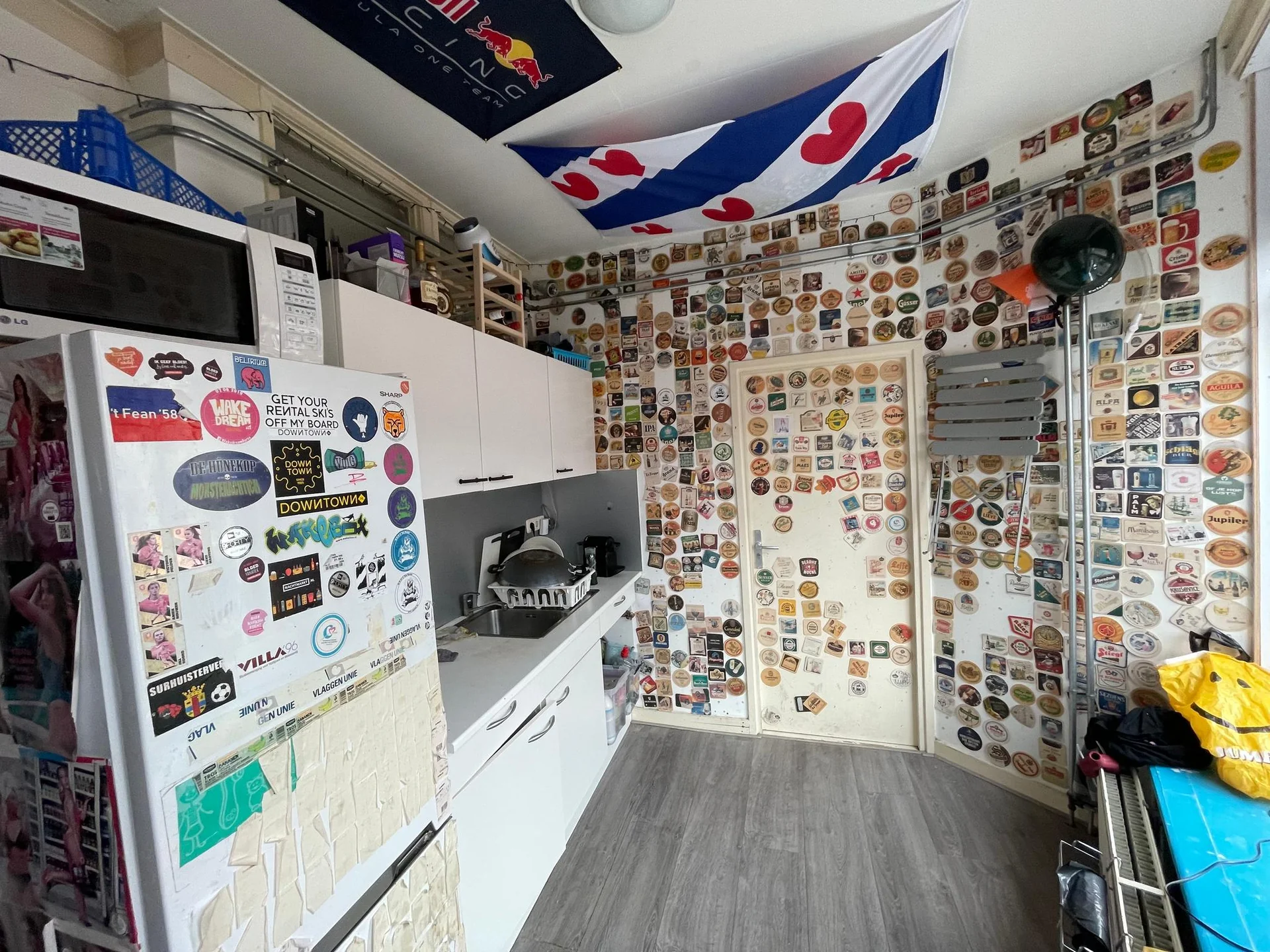 Foto van de Kamer gelegen aan de Eerste Hunzestraat in Groningen