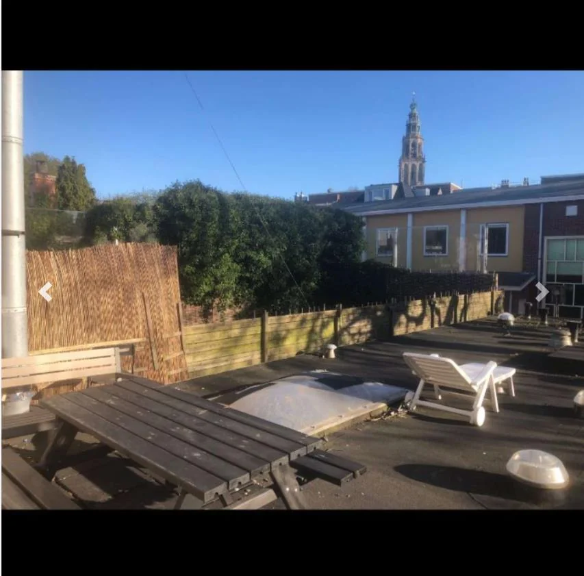 Foto van de Kamer gelegen aan de Turfsingel in Groningen